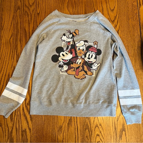 Disney Tops - Mickey Mouse gray size M sweatshirt